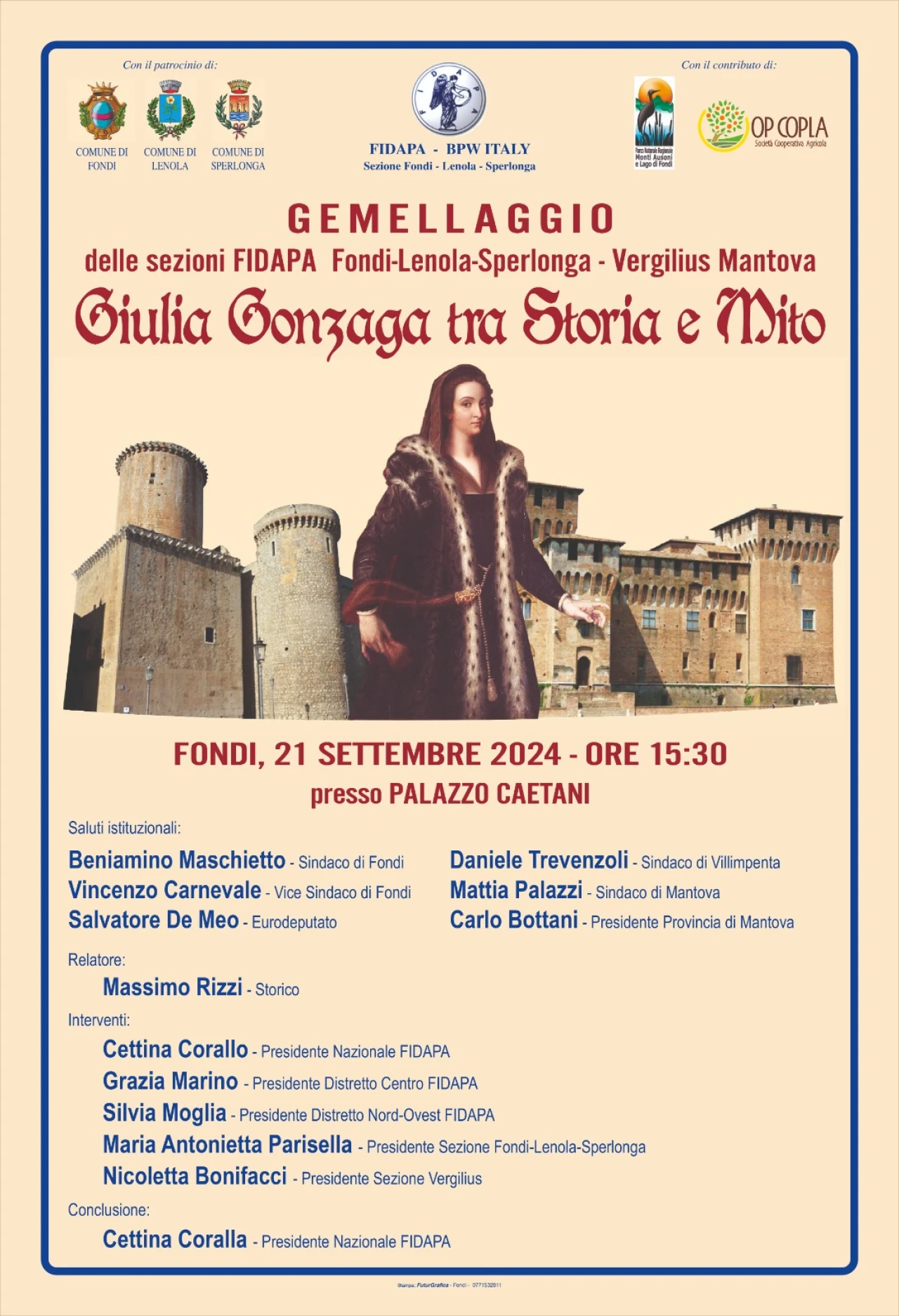 FONDI-LENOLA-SPERLONGA-MANTOVA VERGILIUS