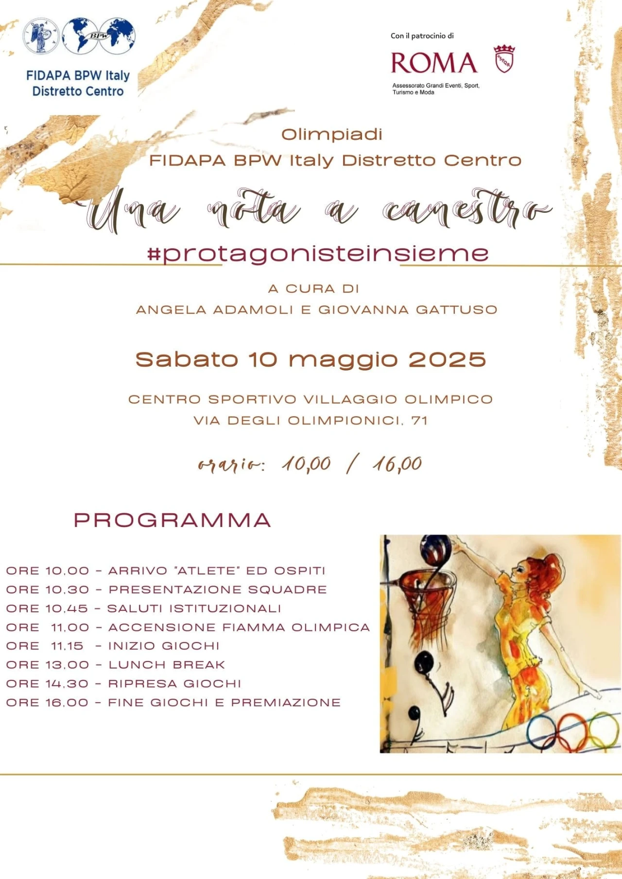 OLIMPIADI DEL DISTRETTO CENTRO  - Villaggio Olimpico - Roma