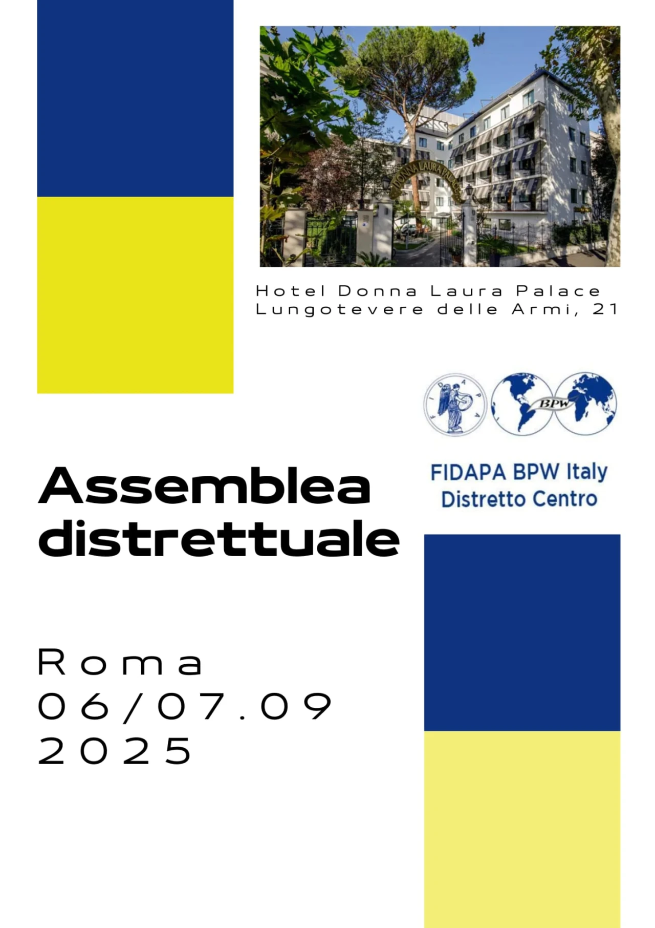 Assemblea Distrettuale Roma 6-7 settembre 2025